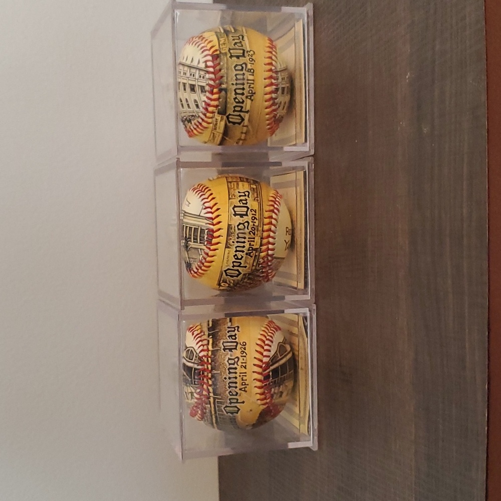 Opening Day Collectors baseballs